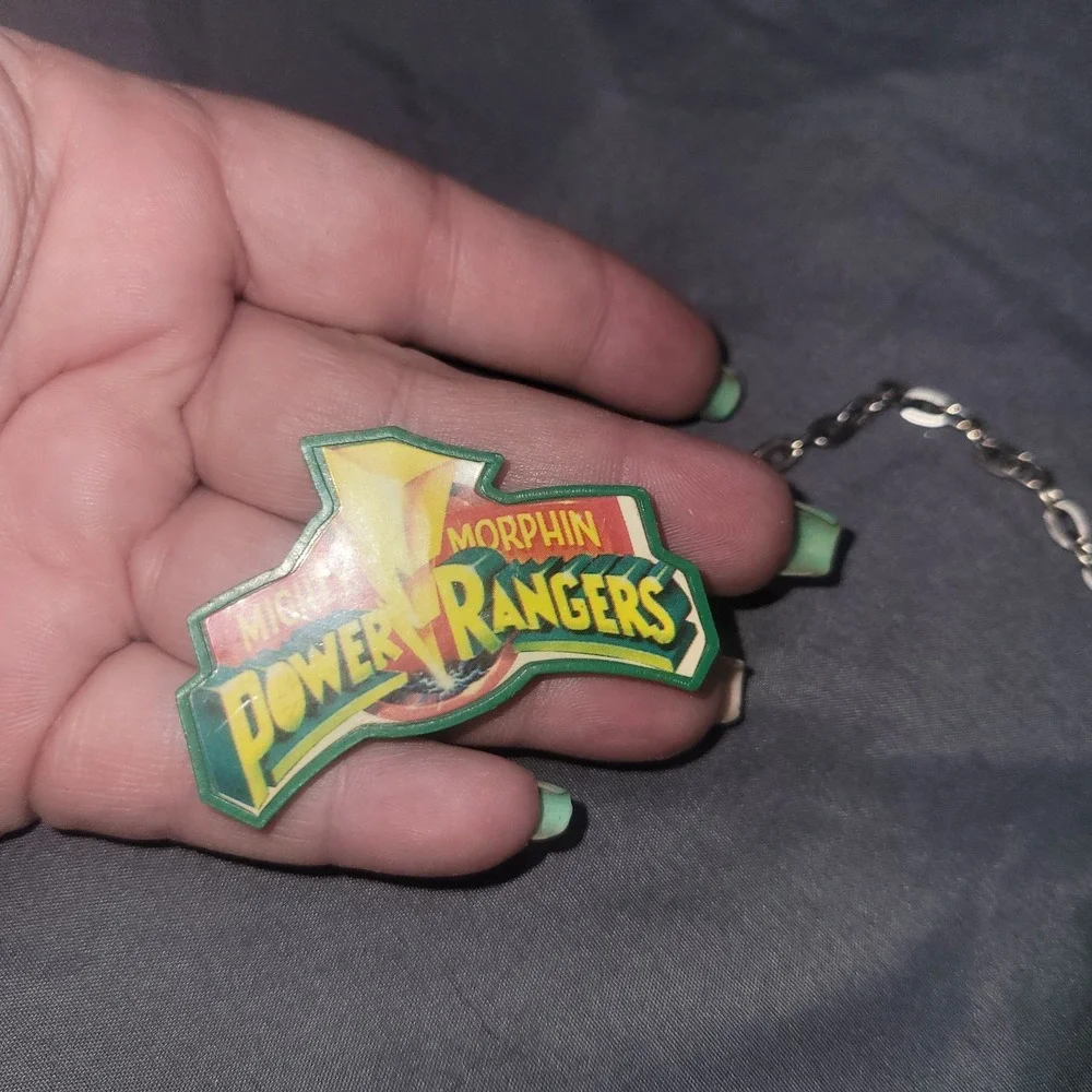 Mighty Morphin Power Rangers Green Ranger Beeper Toy 1993 Vintage RARE